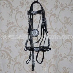 IN STOCK - Bridle AMARANTE...